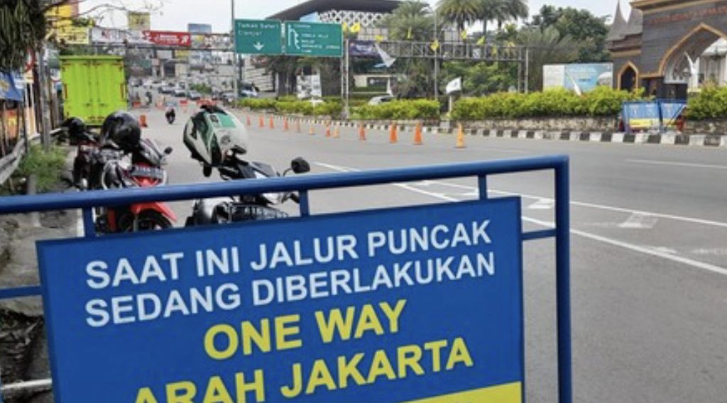 one way puncak