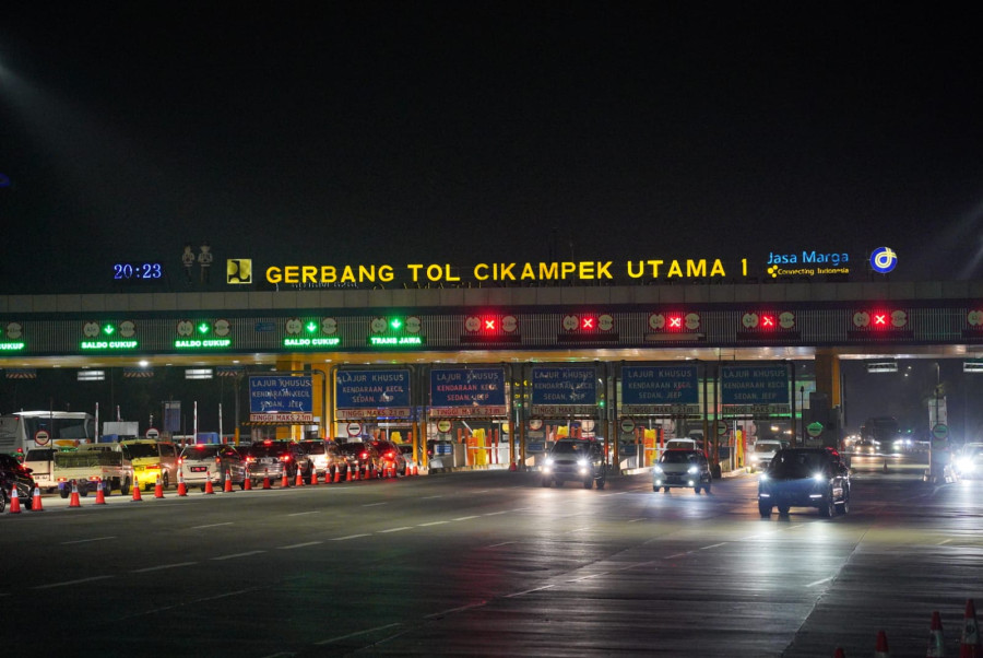 One Way di Tol Cikampek-Kalikangkung