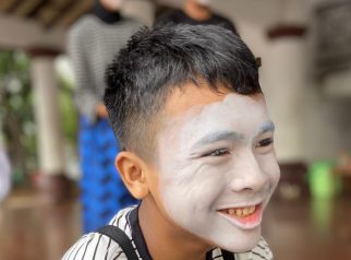 Sisawa SMP Kota Serang Menggemari Seni Legenda Pantomim