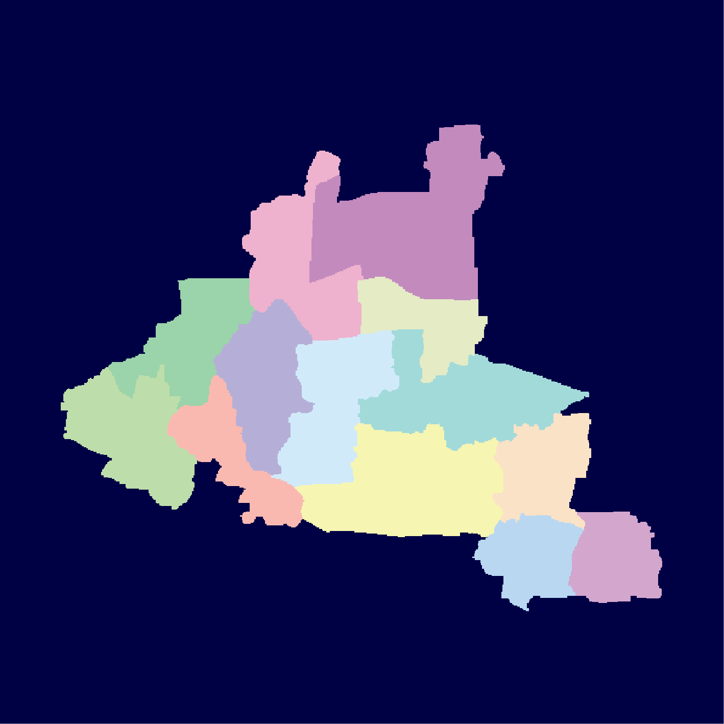 5 Kecamatan di Kota Tangerang Tengah