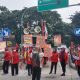 Ribuan Buruh Kota Tangerang Gelar Aksi Tuntuntan Peringati May Day