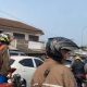 macet panjang terjadi di Jatiuwung Kota Tangerang