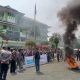 Mahasiswa dan Pedagang Pasar Kutabumi Gelar Aksi Demo di Depan Kantor Bupati Tangerang