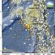 Foto gambaran titik lokasi gempa bumi terkini di Kepulawan Sangihe Sulut sebesar 5.1 magnitudo (doc. BMKG akun resmi X)