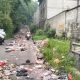 Jalan Sukamulya Cikupa Penuh Sampah