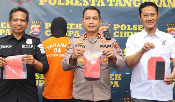 Pengedar Sabu Diamankan Polsek Cikupa