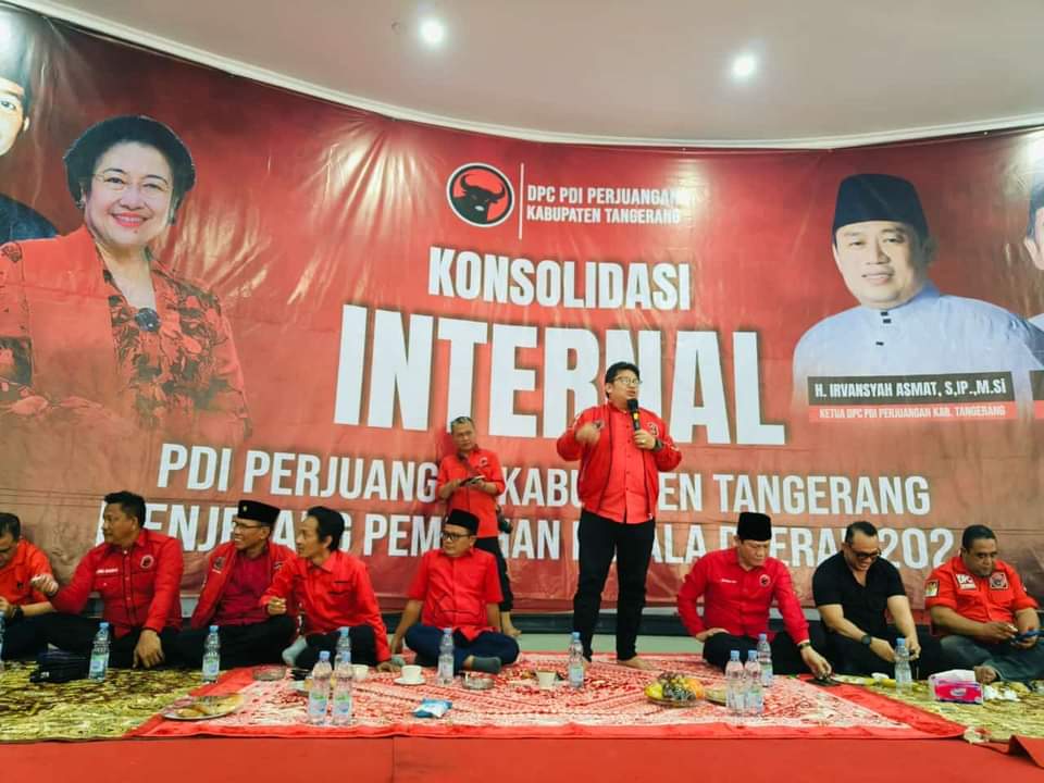 Irvansyah Pasrah Saat Crish Indra Wijaya Optimis Jadi Wakil Mad Romli dalam Pilkada Kabupaten Tangerang 2024