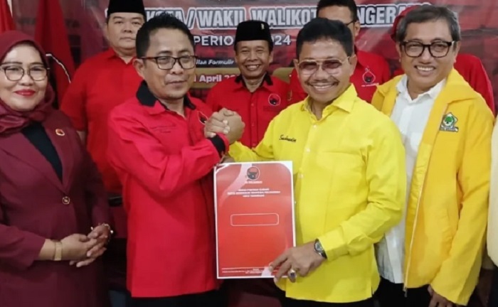 Resmi Duet Maut Sachrudin dan Maryono Dapat Dukungan DPD PDIP Banten di Pilkada Kota Tangerang 2024