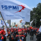 Demo buruh terkait Tapera di Jakarta pada Kamis 6 Juni 2024 lalu.