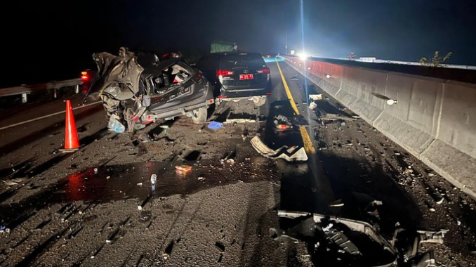 Dokter pendamping haji asal Kabupaten Muara Enim, Sumatera Selatan, Bella Rizki (30) tewas dalam kecelakaan maut di KM 48 ruas Tol Indralaya-Prabumulih Senin, 15 Juli 2024 malam/Foto: Dok.Polres Muara Enim