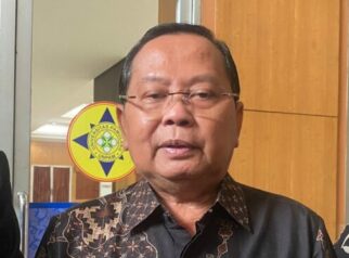 Rektor Universitas Pamulang, Nurzaman, saat ditemui di gedung Auditorium Unpam, Kamis (25/7). Foto: Andre Pradana/Tangselife