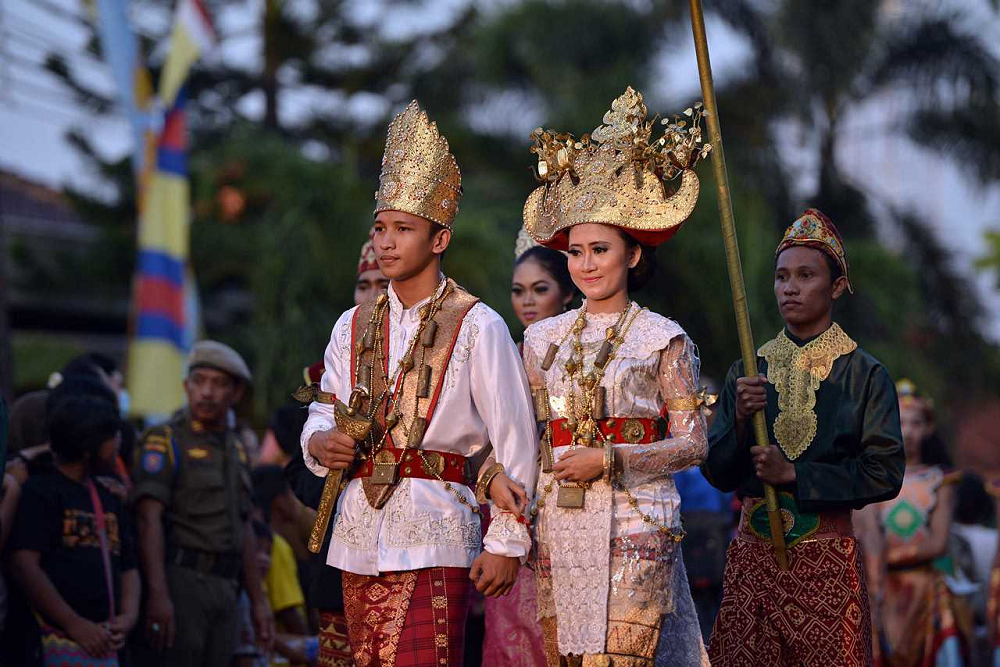 tradisi Timbak di Lampung