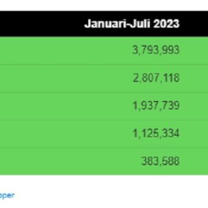 5 Produk Impor Israel Tertinggi Jan-Jul 2024