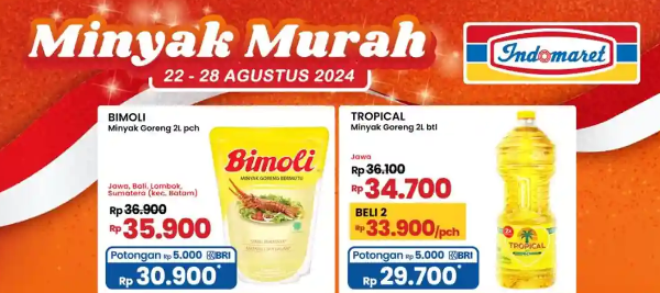 Promo JSM Indomaret, Alfamart dan Alfamidi 23-25 Agustus