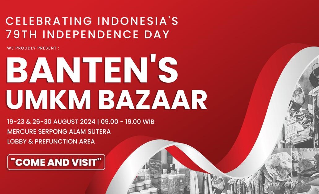 Bazaar UMKM Banten di Mercure Serpong Alam Sutera