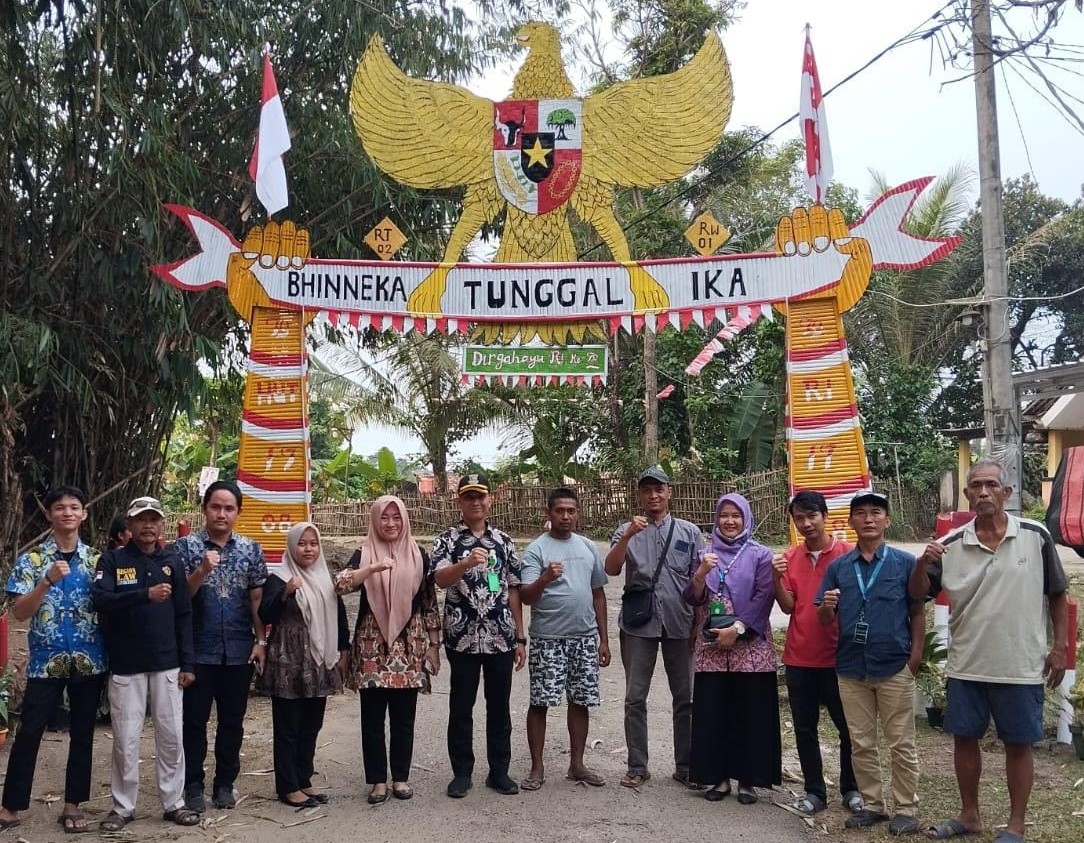 Lomba Hias Gapura di Tigaraksa/Foto: Dimas Wisnu Saputra