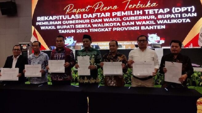 DPT di Pilgub Banten 2024 Sebanyak 8.926.662, KPU Sebut Pemilih Didominasi Generasi Z dan Milenial