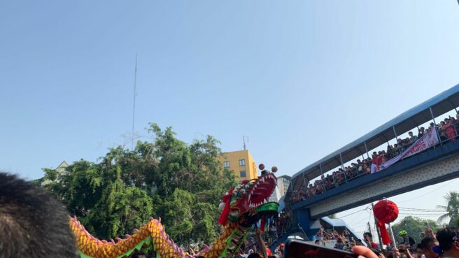 Liong Shay Vihara Suasa Subasthian dalam Gelaran Gotong Toapekong 2024 Tangerang/Foto: Iis Suryani-Infotangerang.id