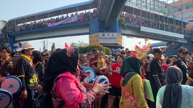 Gotong Toapekong 2024 Tangerang: Penampilan Marawis di Tengah arak-arakan Tiga Joli Yang Maha Suci