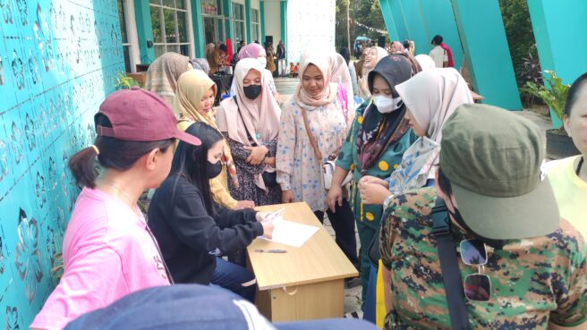 Jelang Pembukaan Festival Literasi 2024, Ratusan Orang Hadir di Kawasan Gedung Perpustakaan Tangsel