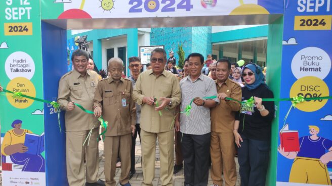 Buka Kegiatan Festival Literasi Tangsel 2024, Benyamin Ajak Masyarakat Aktif Kunjungi Perpustakaan