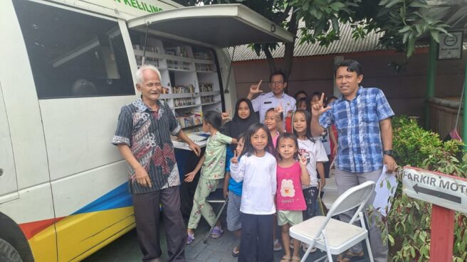 Layanan Perpustakaan keliling di Kota Tangerang