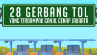 28 Gerbang Tol Dalam Kota yang Kena Gage Jakarta Pekan Ini