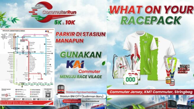 Commuter Run 2024 Minggu 8 September 2024