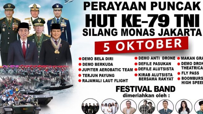 HUT ke-79 TNI