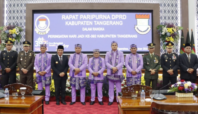 HUT Kabupaten Tangerang ke-392 ditandai dengan penyelenggaraan Rapat Paripurna Istimewa di Gedung DPRD Kabupaten Tangerang, dengan tema “Terus Bertumbuh, Semakin Gemilang" pada Minggu, 13 Oktober 2024.