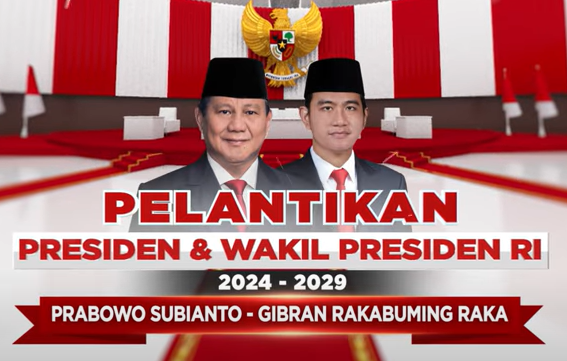 Pelantikan Presiden 2024, Minggu 20 Oktober 2024 