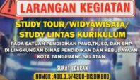 Rencana Study Tour SMPN 2 Tangsel Batal