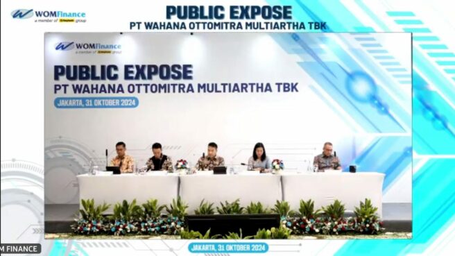 WOM Finance mengumumkan kinerja keuangan yang positif pada kuartal-lll tahun 2024 melalui Public Expose Tahunan.