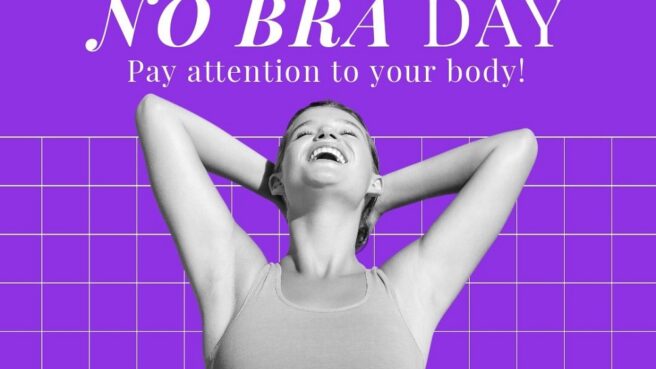 no bra day