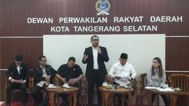 Dalam Kegiatan Coffee Morning, DPRD Tangsel Ajak Pers Ikut Awasi APBD Tangsel 2025