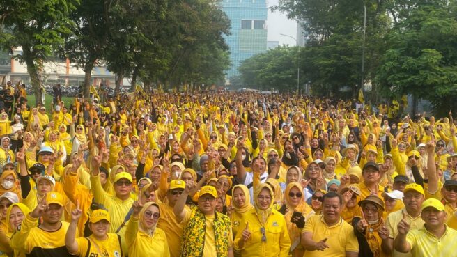 Golkar Tangerang Selatan Bantu Pecahkan Rekor Muri