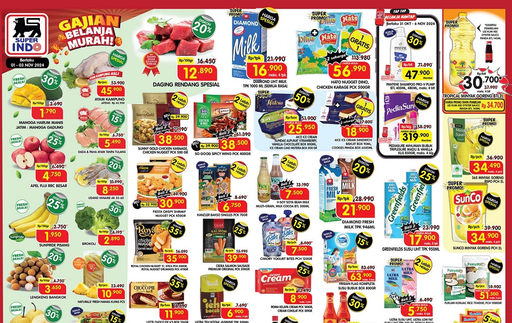 Katalog Promo JSM Superindo periode 1 3 November 2024 1