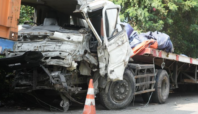 Truk yang Menyebabkan Kecelakaan Beruntun di Tol Cipularang KM 92, Senin, 11 November 2024.