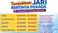 Promo Masuk Ancol saat Libur Pilkada 2024