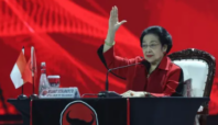 Ketua Umum PDIP Megawati Soekarnoputri menyoroti hasil Hitung Cepat atau Quick Count Pilgub Banten 2024.