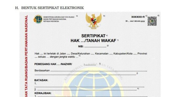 akta tanah elektronik