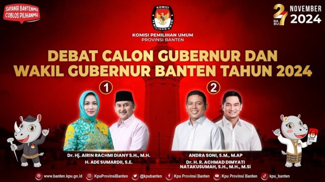 debat pilgub banten 2024