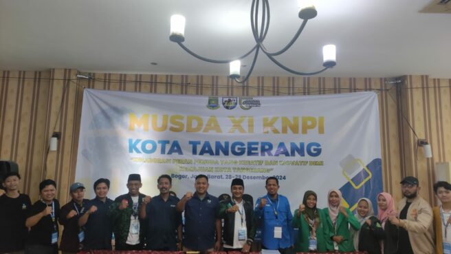 Hasil Musda KNPI Kota Tangerang ke-11, Dede Maulana Faisal Ketua DPD Terpilih Periode 2024-2027