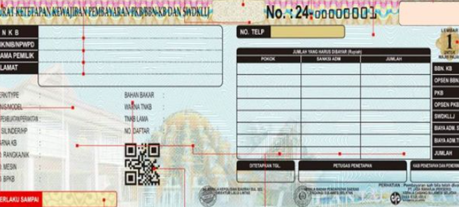 Penambahan Kolom Opsen Pajak di STNK Tahun Depan