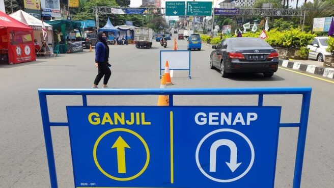 ganjil genap puncak