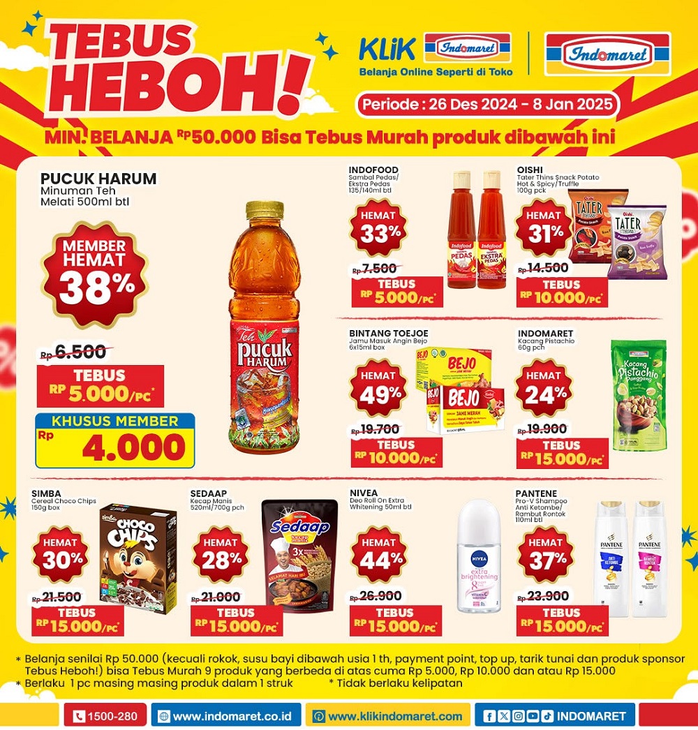 promo jsm indomaret 27-29 desember