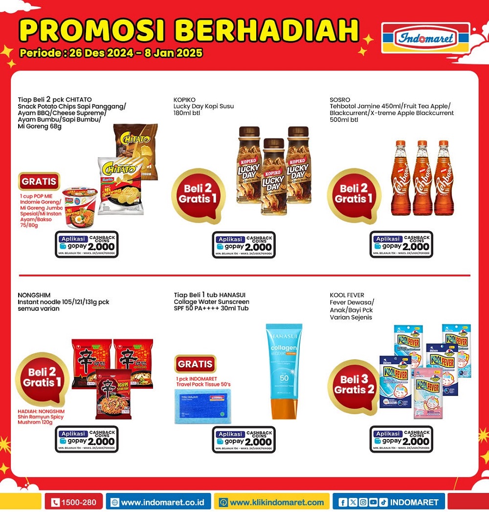 promo jsm indomaret 27-29 desember