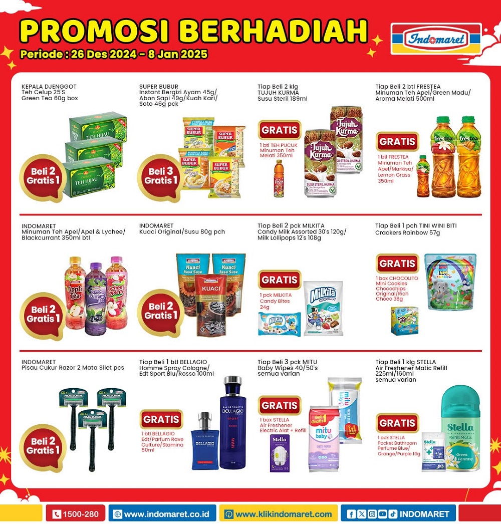 promo jsm indomaret 27-29 desember