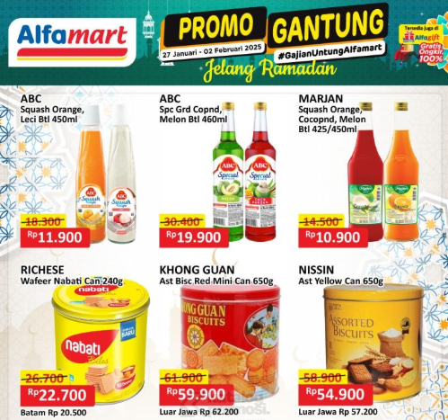 Promo JSM Alfamart Jelang Ramadan Periode 31 Januari-2 Februari 2025