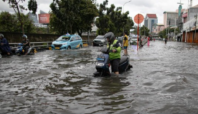 Banjir di Kota Tangerang/Foto:CNN